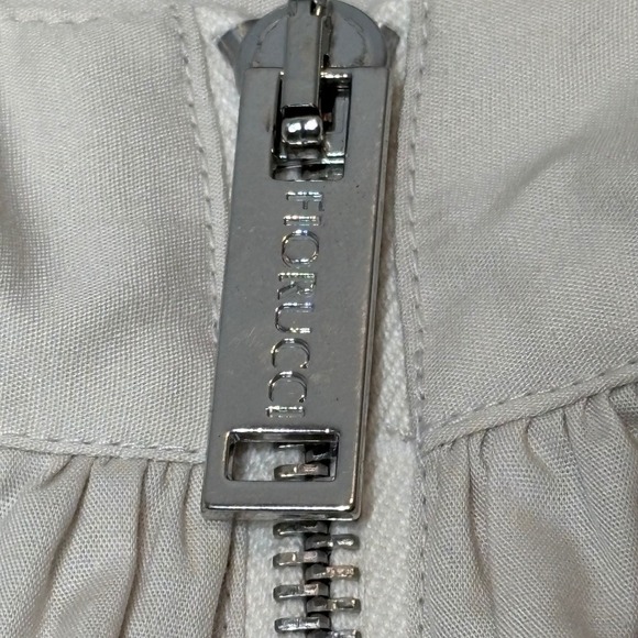 Fiorucci Cotton Beige Front Pockets A-Line Mini Skirt Womens Size IT 38 / US 2 - Picture 8 of 11